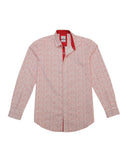 Red Printed Shirt