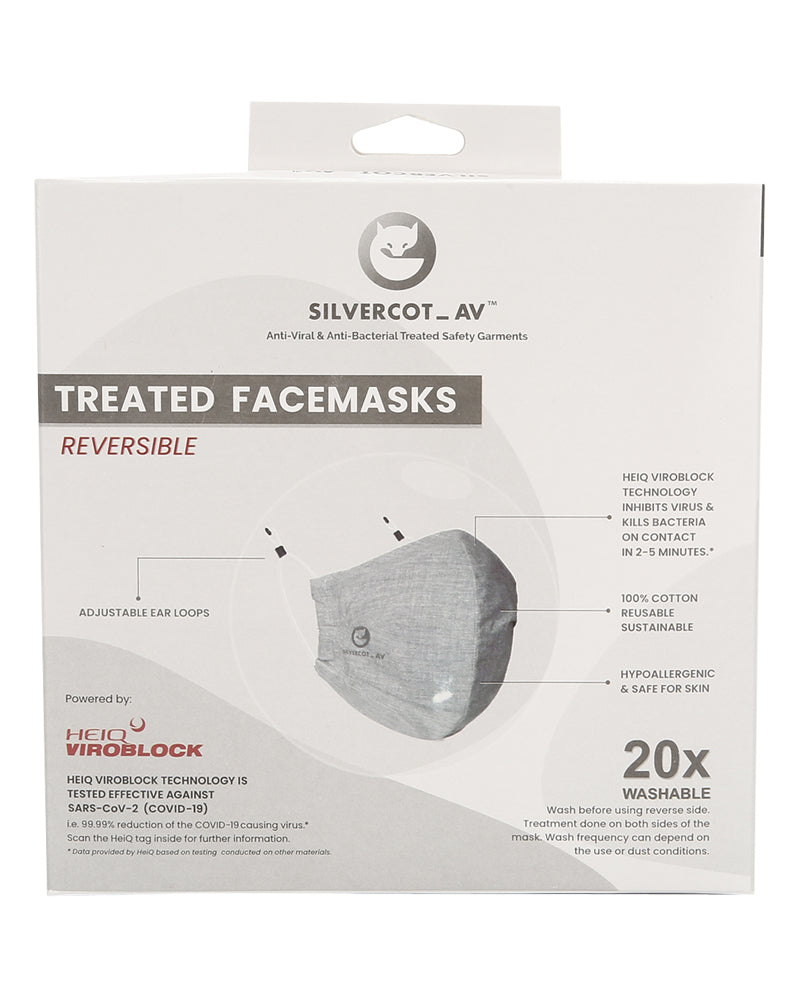 Treated Reversible Facemask