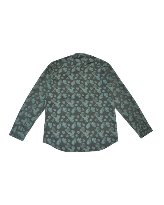 Green Printed Shirt