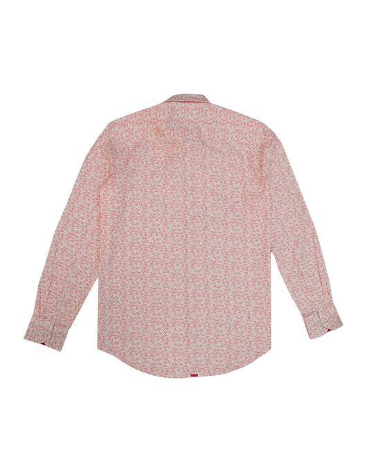 Red Printed Shirt